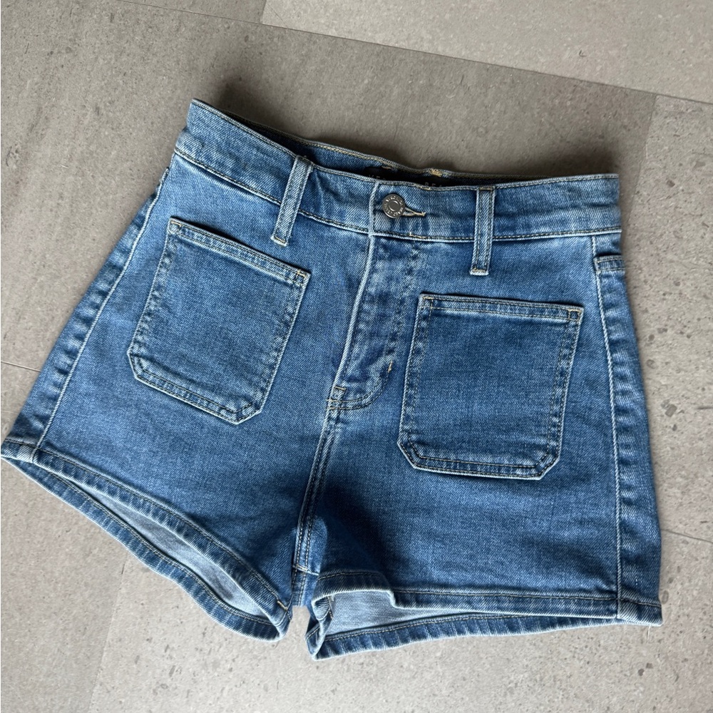 Veronica beard Elijah hot short denim